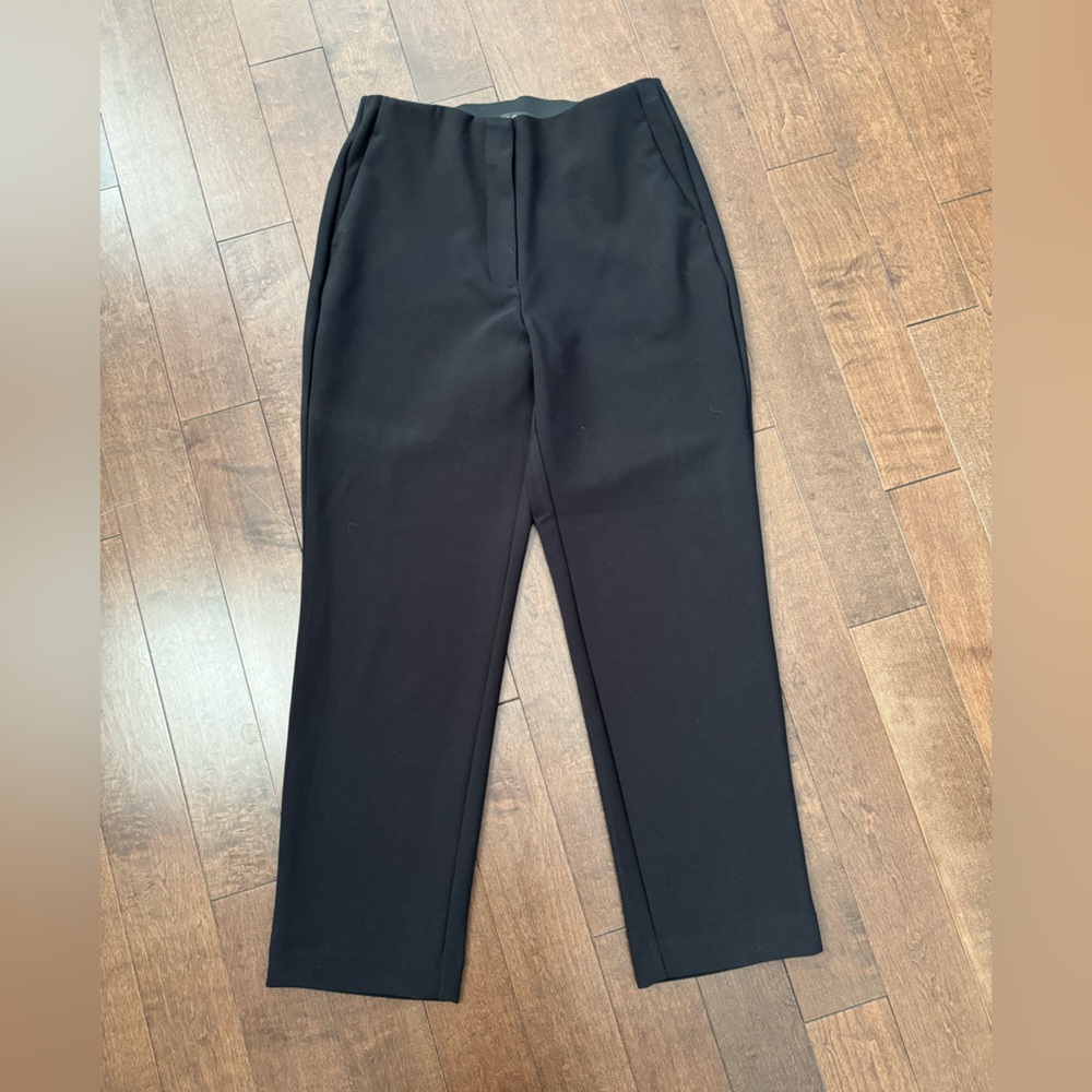 NWT loft high waist black slacks- curvy